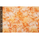 Di Cotone Jacquard Voile Arancione