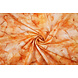 Di Cotone Jacquard Voile Arancione
