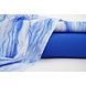 Coton Jacquard Voile Bleu