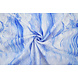 Coton Jacquard Voile Bleu