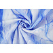 Coton Jacquard Voile Bleu