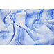 Katoenen Jacquard Voile Blauw
