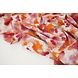Stickerei Baumwolle Tie Dye Orange Rosa