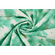 Broderie Katoen Tie Dye Zeegroen