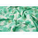 Embroidery Cotton Tie Dye Sea Green