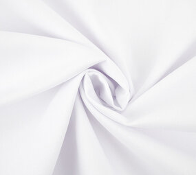 Fine Nurse Cotton Twill White