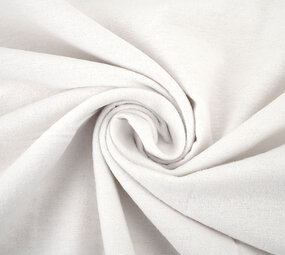 Di Cotone Flanella Bianco