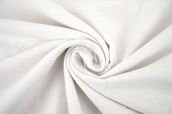 Cotton Flannel White