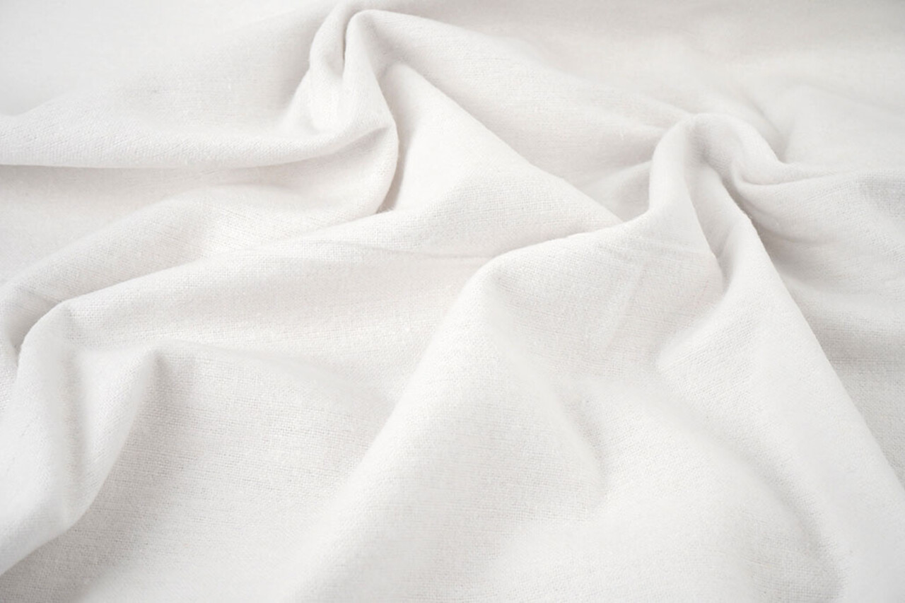 Cotton Flannel White