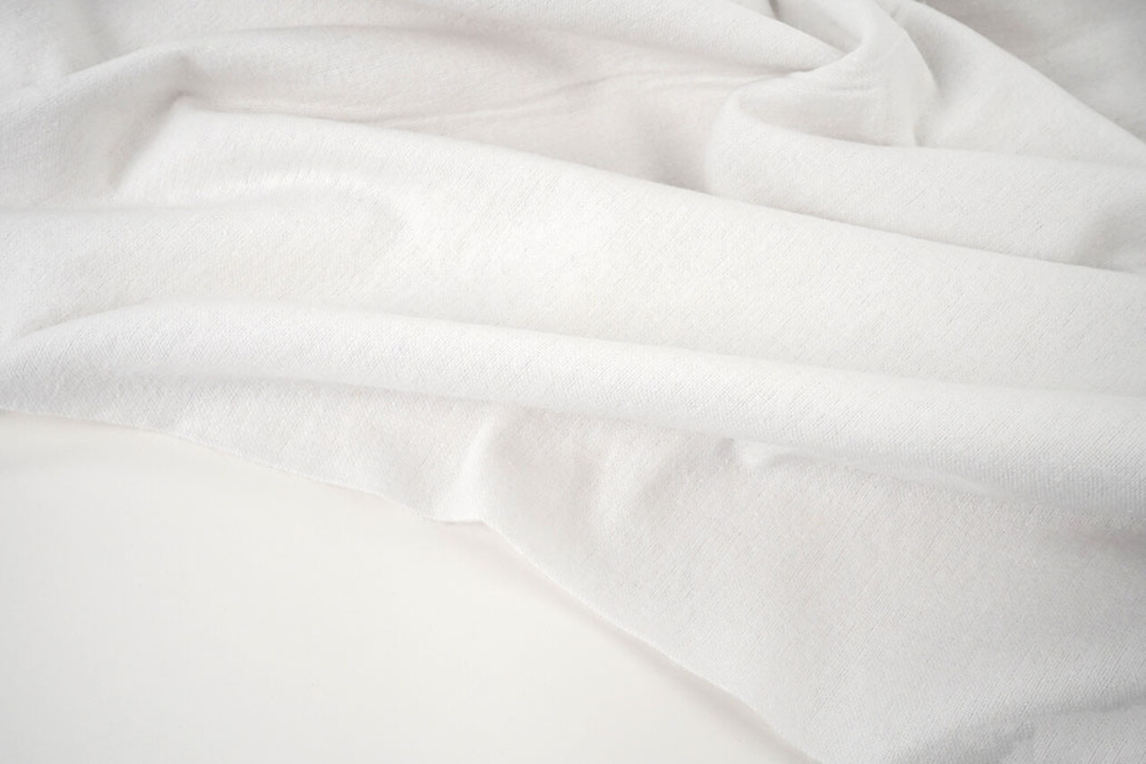 Cotton Flannel White