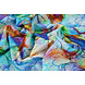 Ricamo Cotone Acquerello Blu Ricamo Cotone Acquerello Blu