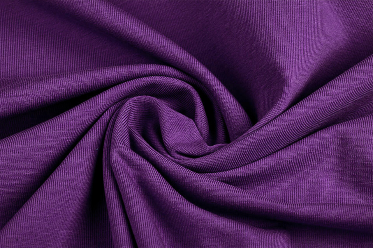 Oeko-Tex®  Cotton Jersey Paars