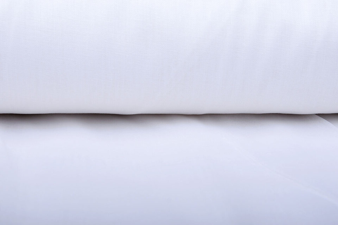 Étamine de Coton 150cm Blanc