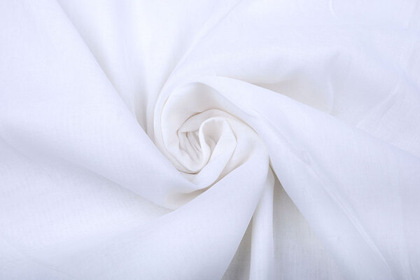 Étamine de Coton 150cm Blanc