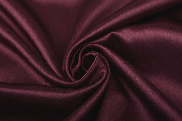Crêpe Satin Bordeaux