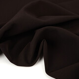 Crepe Stretch Donker Bruin