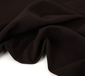 Crepe Stretch Dark Brown