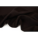 Crepe Stretch Donker Bruin