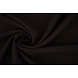 Crepe Stretch Donker Bruin