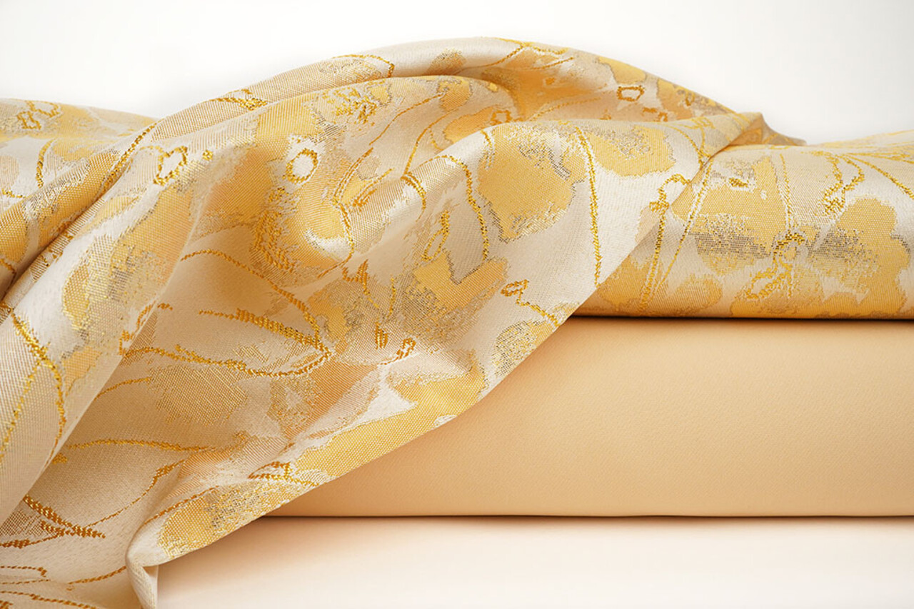 Brocade Kimari Yellow