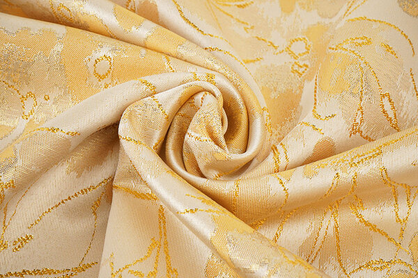 Brocade Kimari Yellow