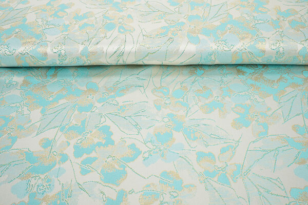 Brocart Kimari Clair Menthe Bleu Brocart Kimari Clair Menthe Bleu
