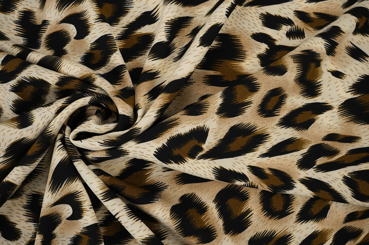 Fine Crêpe Panther Swipes 2