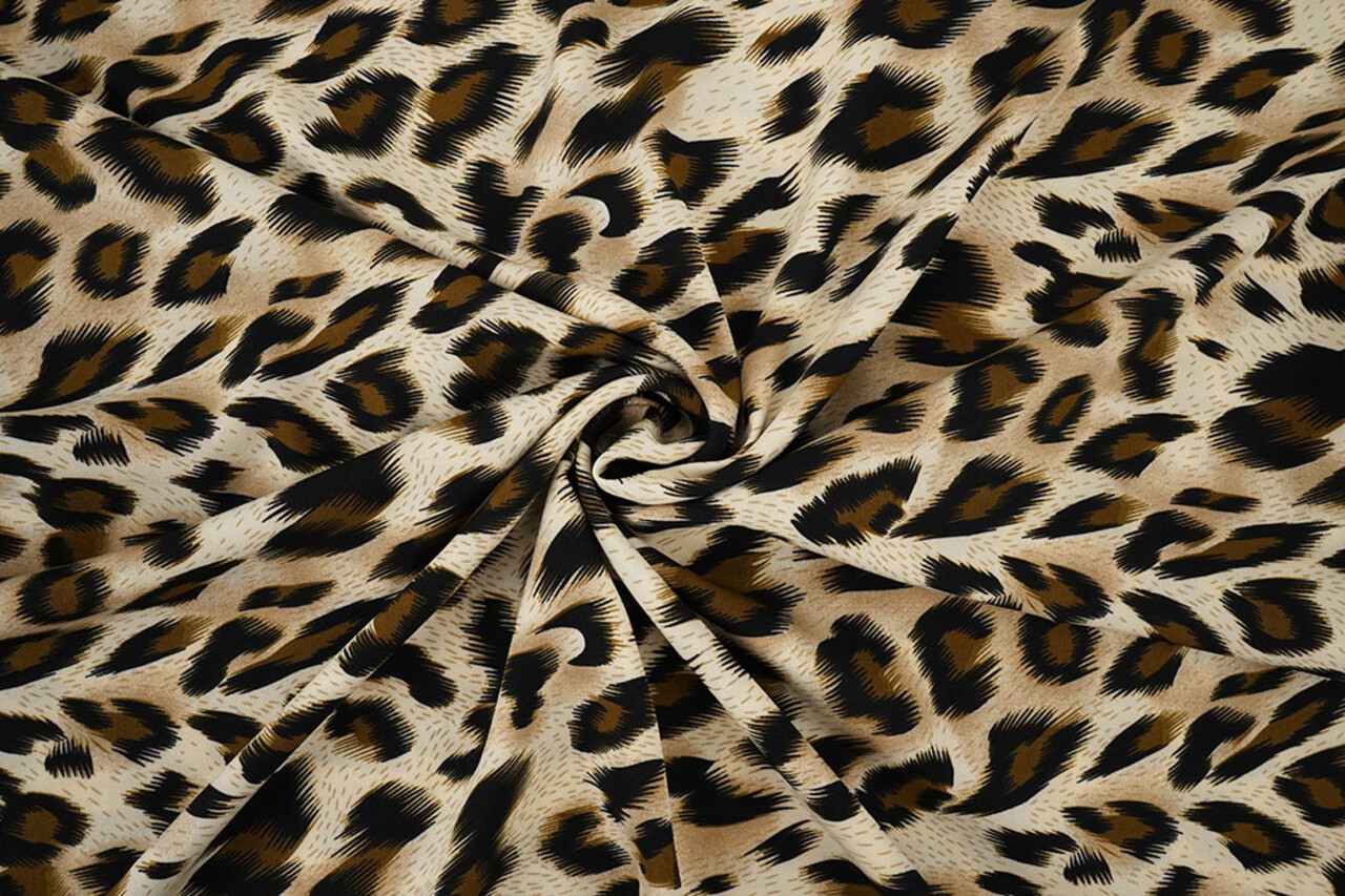 Fine Crêpe Panther Swipes 2