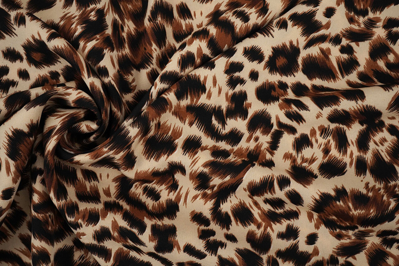 Fijne Crêpe Cheetah Swipes 5