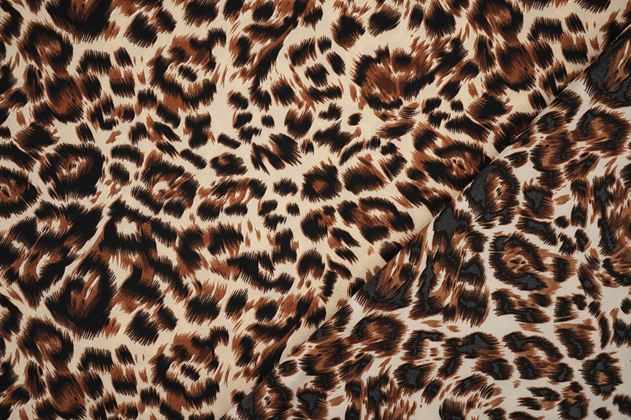 Fine Crêpe Cheetah Swipes 5