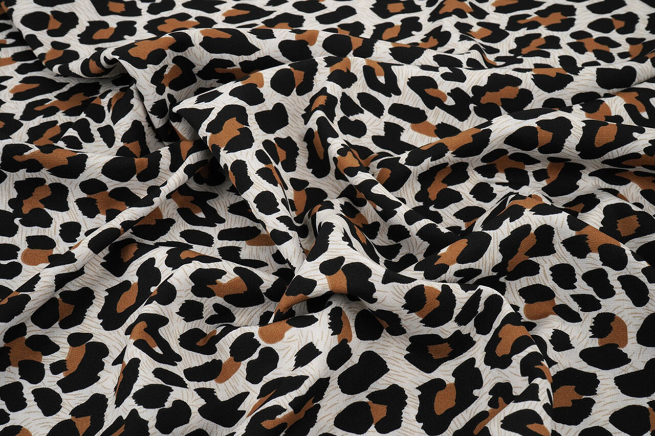 Fine Crêpe Leopardo 6