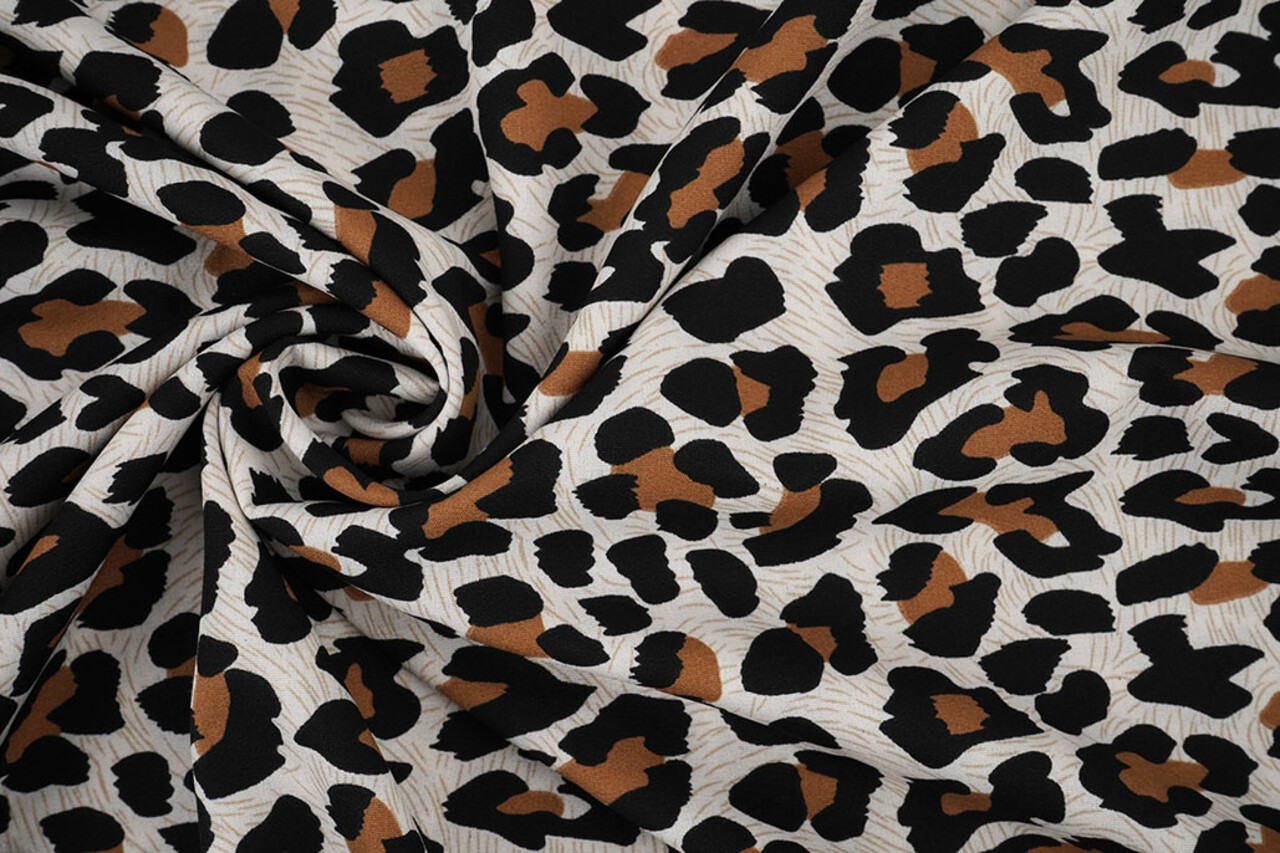Fina Crepé Leopardo 6 Fina Crepé Leopardo 6