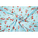 Fina Crepé Flores Cosimo Azul Claro Fina Crepé Flores Cosimo Azul Claro