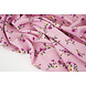 Fin Crêpe Fleurs Colette Rose Fin Crêpe Fleurs Colette Rose