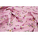 Fina Crepé Flores Colette Rosa Fina Crepé Flores Colette Rosa