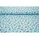 Fijne Crêpe Bloemen Cassidy Aqua