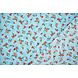Fin Crêpe Fleurs Cassidy Aqua