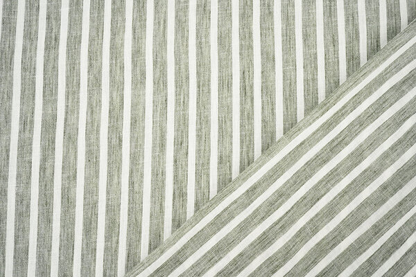Linenlook Stripes Army Green
