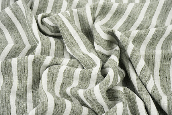 Linenlook Stripes Army Green