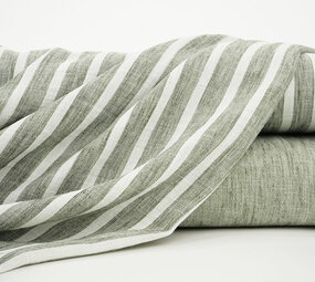 Linenlook Stripes Army Green