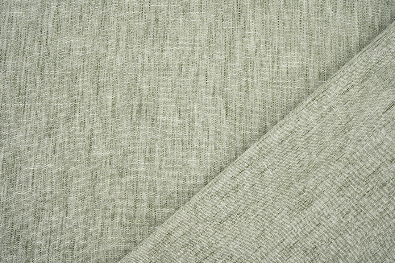 Leinenoptik Uni Armeegrün