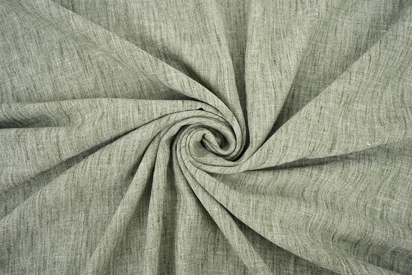 Leinenoptik Uni Armeegrün