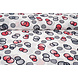 Chifón Estampado Lavina Blanco Chifón Estampado Lavina Blanco