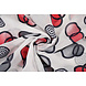 Chiffon Stampato Lavina Bianco Chiffon Stampato Lavina Bianco