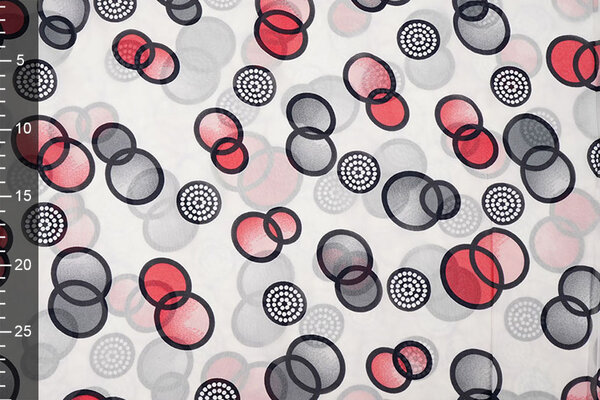 Chiffon Printed Lavina White