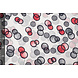 Chifón Estampado Lavina Blanco Chifón Estampado Lavina Blanco