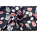 Chifón Estampado Lavina Azul Marino Chifón Estampado Lavina Azul Marino