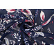 Chifón Flores Marilon Azul Marino Chifón Flores Marilon Azul Marino