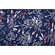 Mousseline Fleurs Marilon Marine