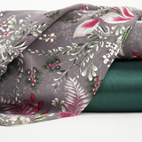 Chiffon Bloemen Marilon Mauve